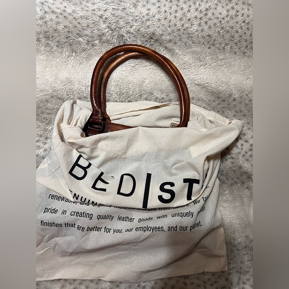 Bed Stu Brown Leather Crossbody Bag - Picture 13 of 13